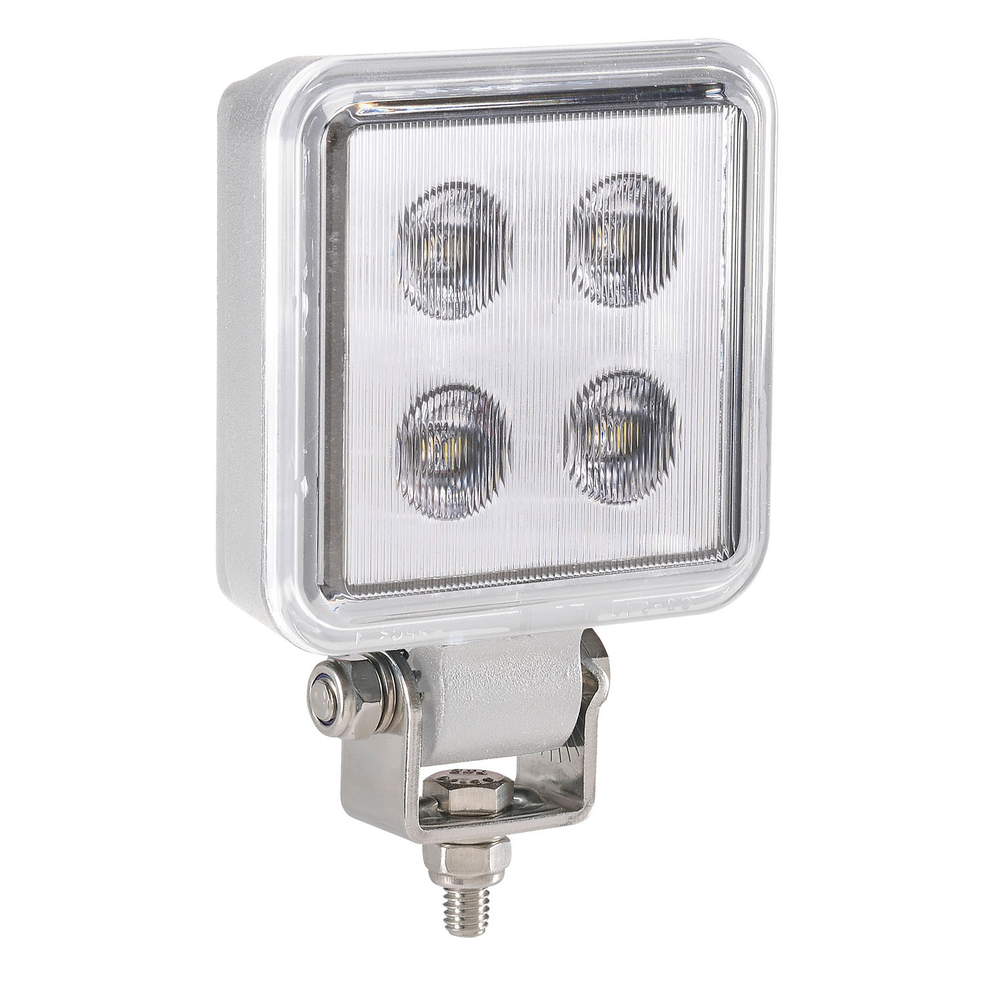 BWI Ultima, Work Lamp Flood Beam, 600 Lumens, White, Square, Light Output 600 lumen, Light Bulb Type LED, Watts 4 Model# UT-72412W-2